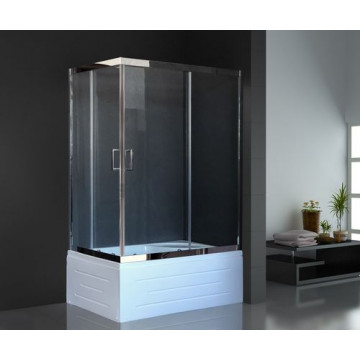 Душевой угол Royal Bath RB8120BP-T-CH R (прозрачное) правый